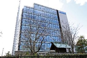 JUKI exterior, logo, and signboard